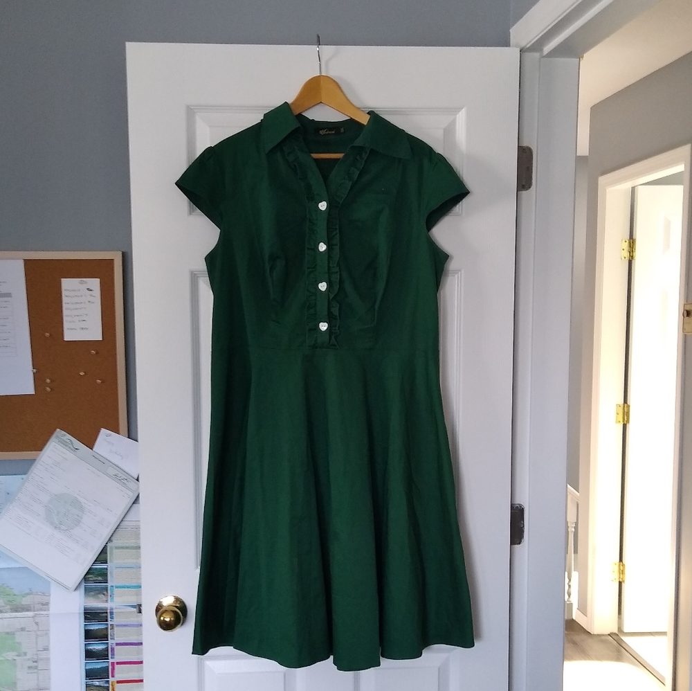 Plus Size Vintage Style Rockabilly Dress